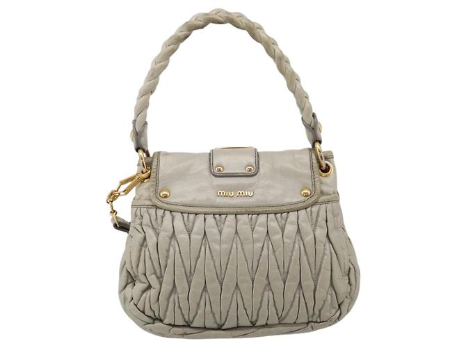 Miu Miu Beau Top Handle Leather Large - Ansicht 3