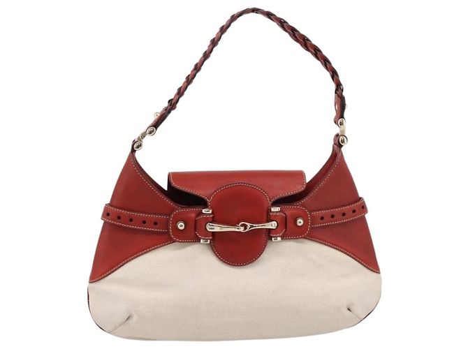 Gucci Horsebit GG Canvas and Leather Large - vista 2