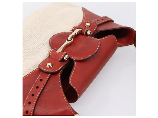 Gucci Horsebit GG Canvas and Leather Large - vista 6