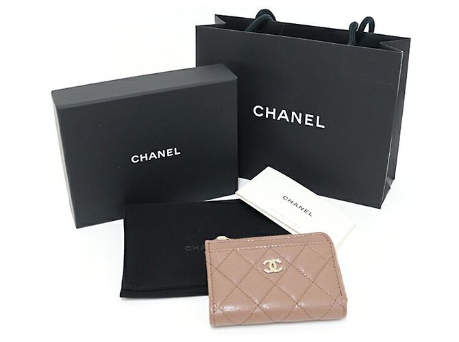 Monedero con cremallera Chanel Classic - vista 6