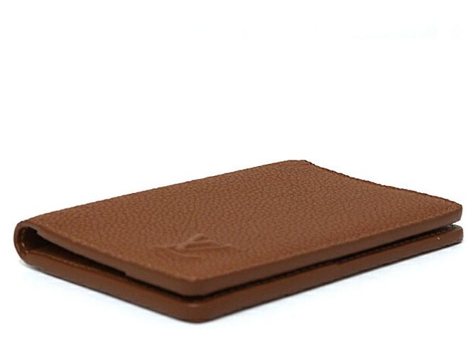 Organizer Louis Vuitton Brown Calf Leather Card Case - view 4