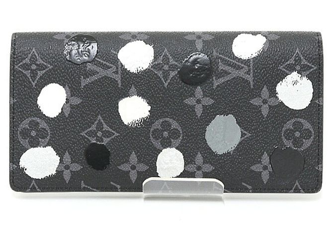 Louis Vuitton LV x YK Portefeuille Brazza Monogram Eclipse Dot Yayoi Kusama Long Wallet - vista 2