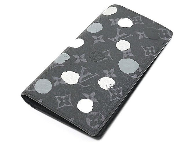 Louis Vuitton LV x YK Portefeuille Brazza Monogram Eclipse Dot Yayoi Kusama Long Wallet - vista 5