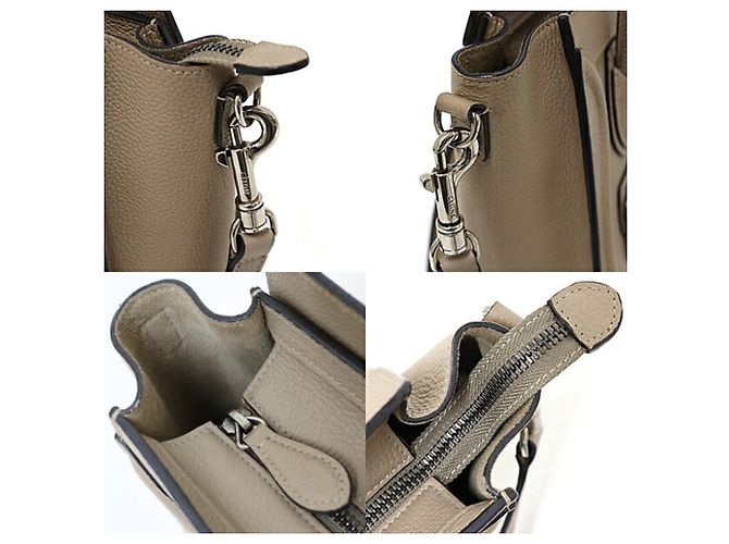 Céline Bolsa Celine Luggage Nano Bag - vista 6