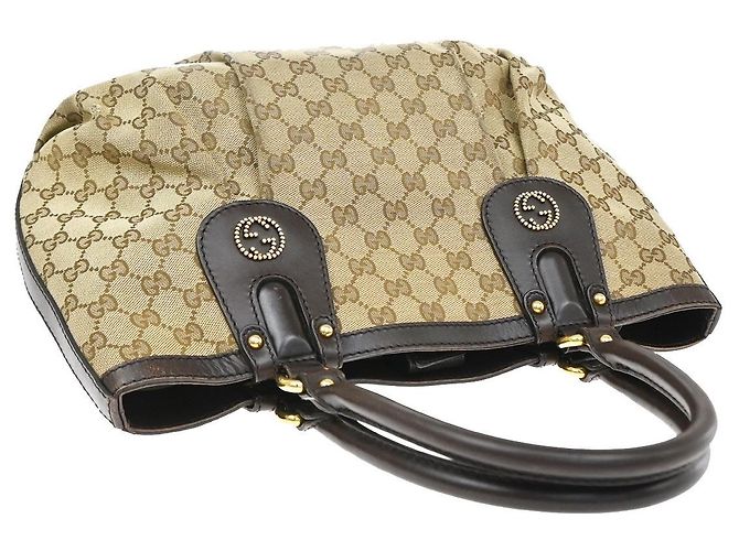 Gucci Scarlett GG Canvas with Leather Large - vista 5