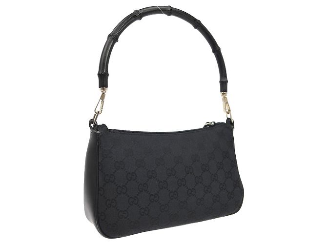 Gucci Bamboo Bullet GG Canvas Medium - vista 2