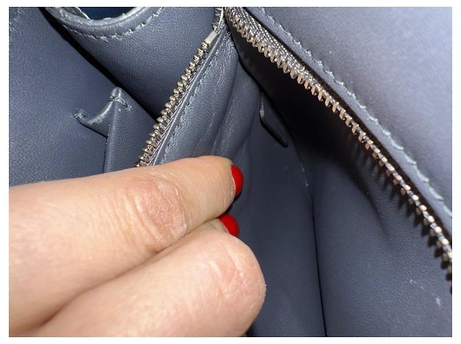 Dior Diorever Handtasche aus silbernem Leder - Ansicht 8