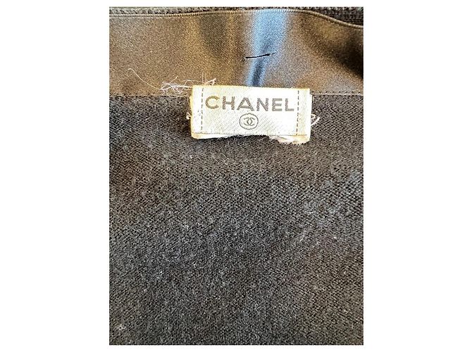 Chanel Kaschmir Cardigan Schwarz - Ansicht 3