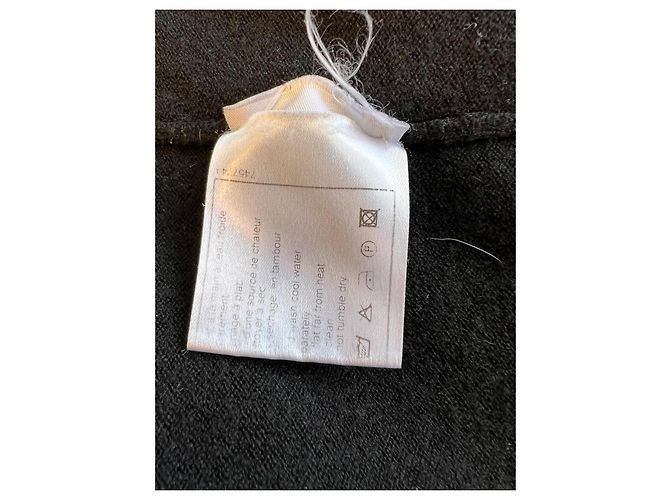 Chanel Kaschmir Cardigan Schwarz - Ansicht 4