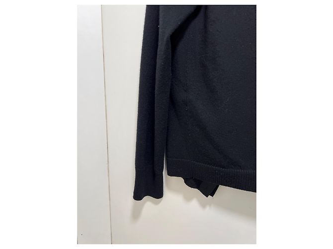 Chanel Kaschmir Cardigan Schwarz - Ansicht 8
