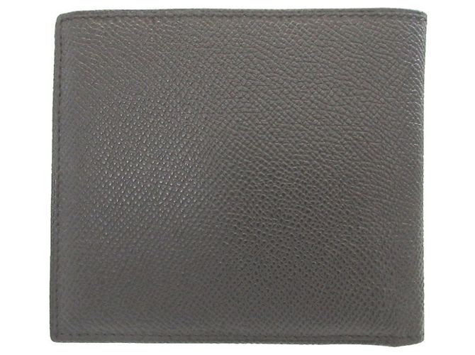 Bulgari Portafoglio bi-fold da uomo in pelle nera Bvlgari - vista 2