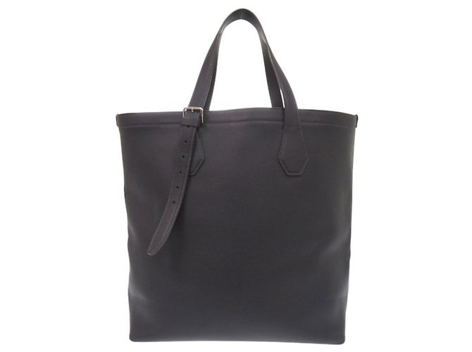 Alfred Dunhill Sac cabas Dunhill Chiltern en cuir Navy - vue 2
