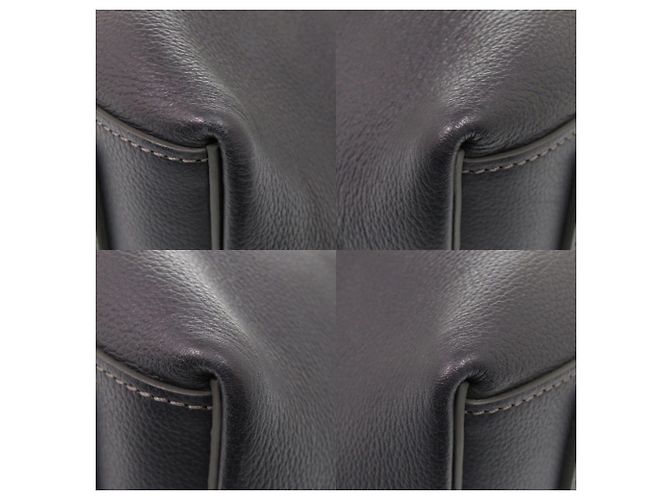 Alfred Dunhill Sac cabas Dunhill Chiltern en cuir Navy - vue 4