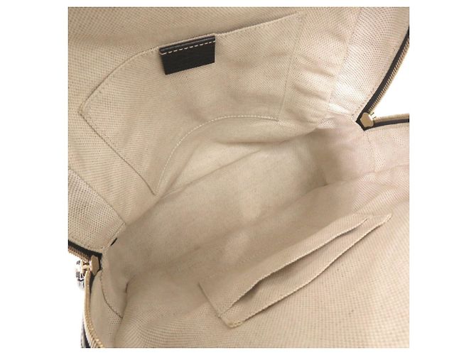 Mochila de couro Gucci Soho Interlocking G - vista 6