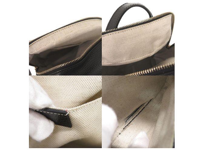 Mochila de couro Gucci Soho Interlocking G - vista 9