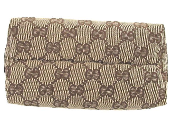 Necessaire Gucci in tela GG e pelle - vista 4