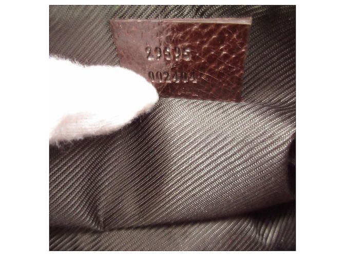 Necessaire Gucci in tela GG e pelle - vista 6