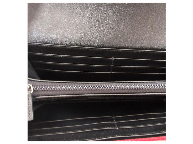 Portafoglio lungo bi-fold in pelle Gucci GG Marmont - vista 5