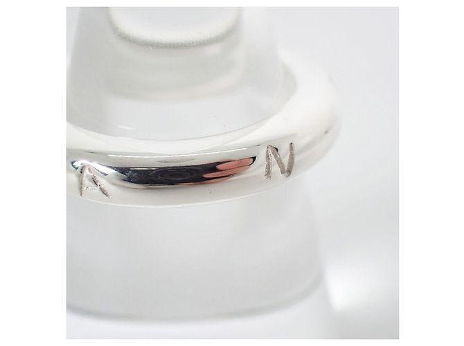Anillo Banda Chanel en Plata de Ley, Talla 7 - vista 4