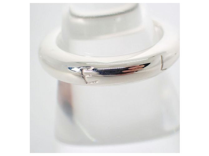 Anillo Banda Chanel en Plata de Ley, Talla 7 - vista 5