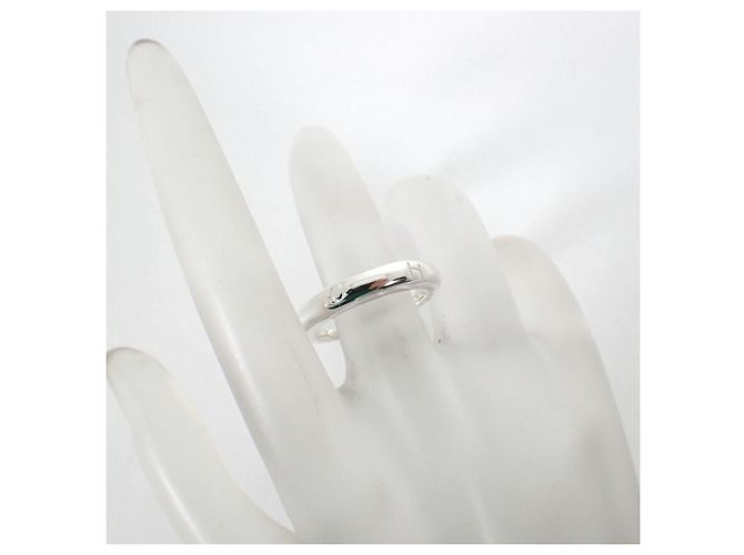 Anillo Banda Chanel en Plata de Ley, Talla 7 - vista 6