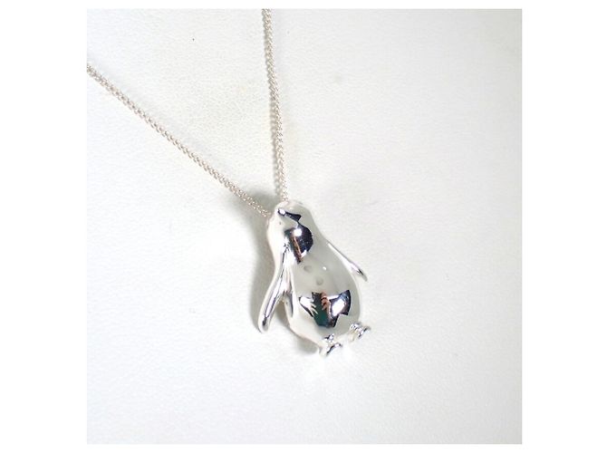 Autre Marque Collana con ciondolo pinguino Tiffany & Co. 925 - vista 4