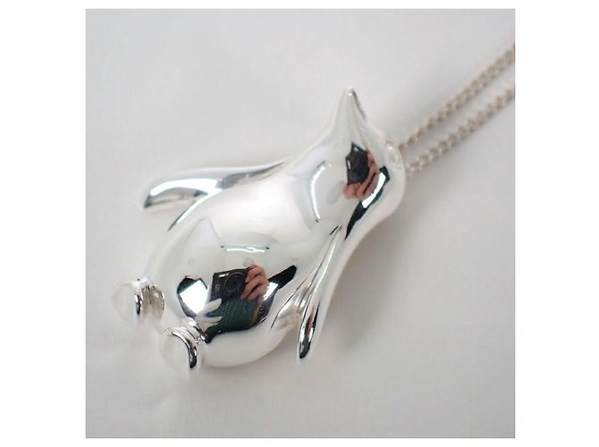 Autre Marque Collana con ciondolo pinguino Tiffany & Co. 925 - vista 7