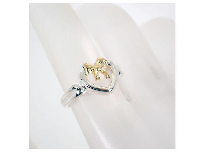 Autre Marque Tiffany & Co. Heart Ribbon Kombinationsring - Ansicht 6