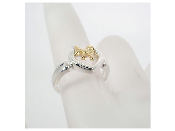 Autre Marque Tiffany & Co. Heart Ribbon Kombinationsring - Ansicht 7