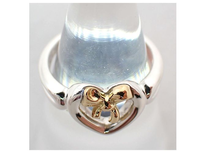 Autre Marque Tiffany & Co. Heart Ribbon Kombinationsring - Ansicht 8