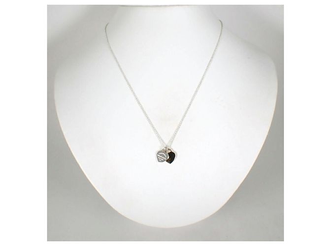 Autre Marque Collana con pendente Tiffany & Co. 925 750 Return to Double Heart - vista 3
