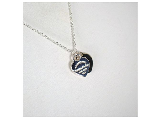 Autre Marque Collana con pendente Tiffany & Co. 925 750 Return to Double Heart - vista 4