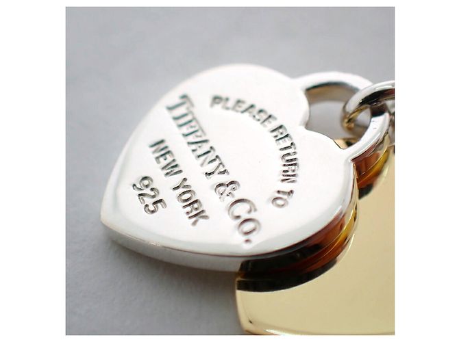 Autre Marque Collana con pendente Tiffany & Co. 925 750 Return to Double Heart - vista 8