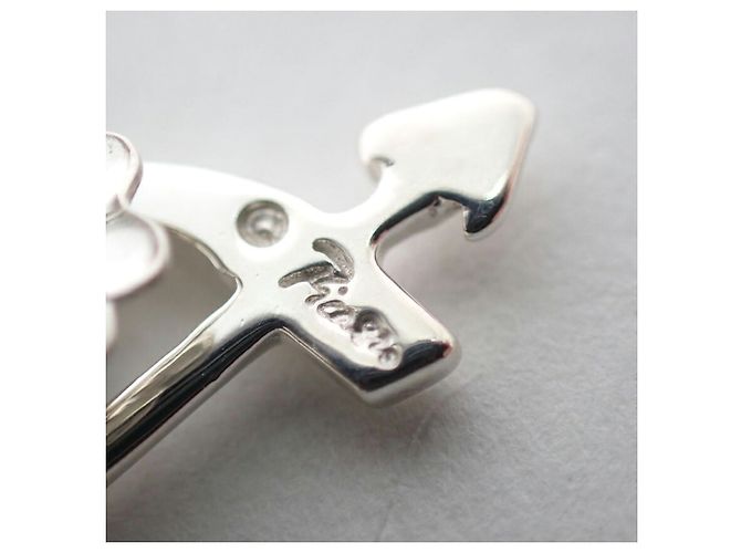 Autre Marque Orecchini Tiffany & Co. 925 Loving Heart Arrow Kiss - vista 9