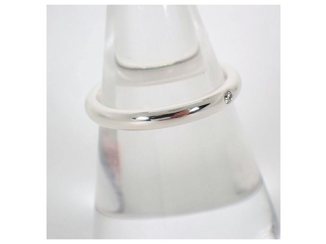 Autre Marque Anello fede con diamanti Tiffany & Co. 925 Stacking Band - vista 3