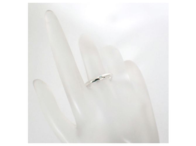 Autre Marque Anello fede con diamanti Tiffany & Co. 925 Stacking Band - vista 5