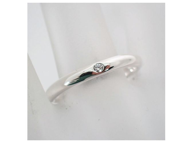Autre Marque Anello fede con diamanti Tiffany & Co. 925 Stacking Band - vista 6