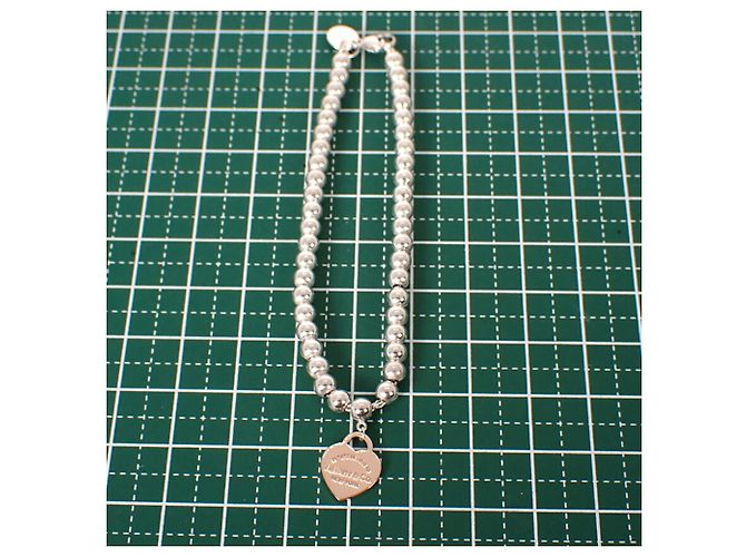 Autre Marque Bracciale Tiffany & Co. Return to Heart in metallo 925 - vista 11