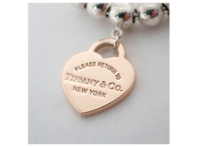 Autre Marque Bracciale Tiffany & Co. Return to Heart in metallo 925 - vista 3