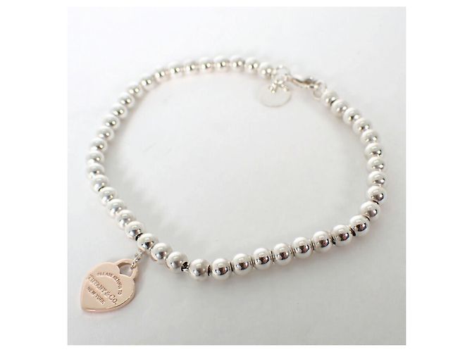 Autre Marque Bracciale Tiffany & Co. Return to Heart in metallo 925 - vista 6