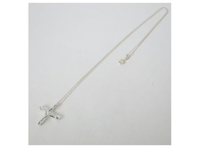 Autre Marque Tiffany & Co. Pendente lungo Croce Infinity 925 - vista 3