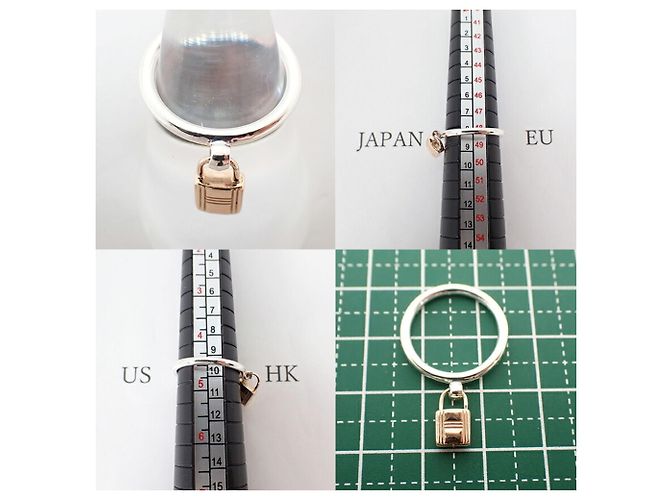 Ring Hermès Anillo Hermes Amulette Cadena - vista 8