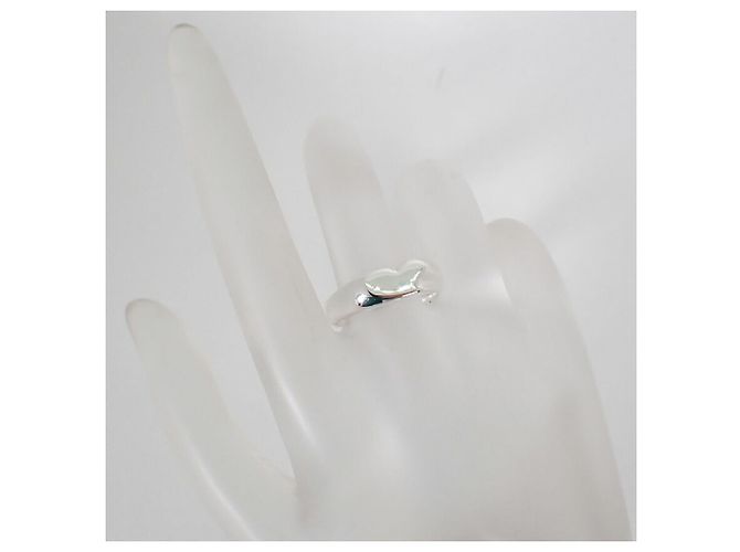 Autre Marque Anello sigillo cuore Tiffany & Co. in argento sterling 925 - vista 4
