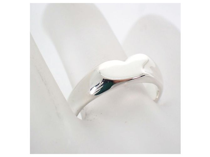 Autre Marque Anello sigillo cuore Tiffany & Co. in argento sterling 925 - vista 6