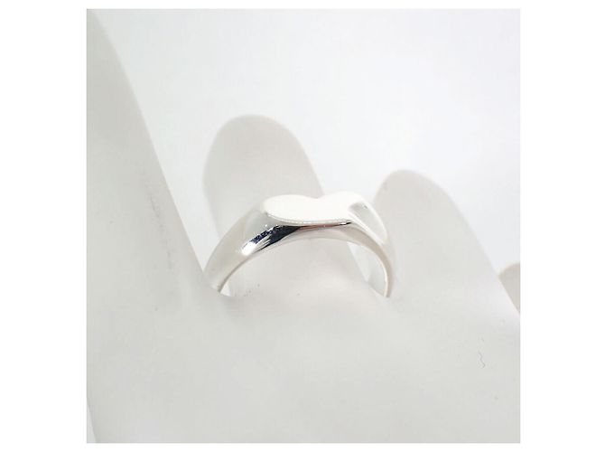 Autre Marque Anello sigillo cuore Tiffany & Co. in argento sterling 925 - vista 7
