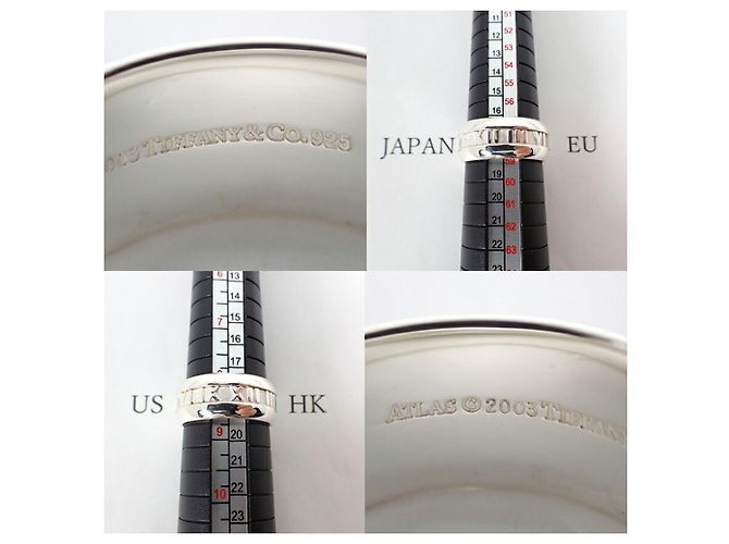 Autre Marque Anello Atlas Tiffany & Co. in argento sterling - vista 10