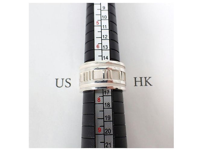 Autre Marque Tiffany & Co. 925 Atlas Wide Band Ring - Ansicht 10