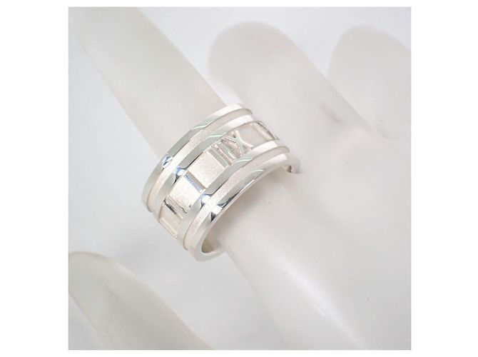 Autre Marque Tiffany & Co. 925 Atlas Wide Band Ring - Ansicht 7