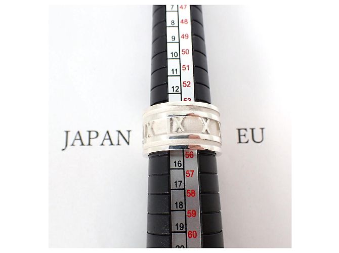 Autre Marque Tiffany & Co. 925 Atlas Wide Band Ring - Ansicht 9