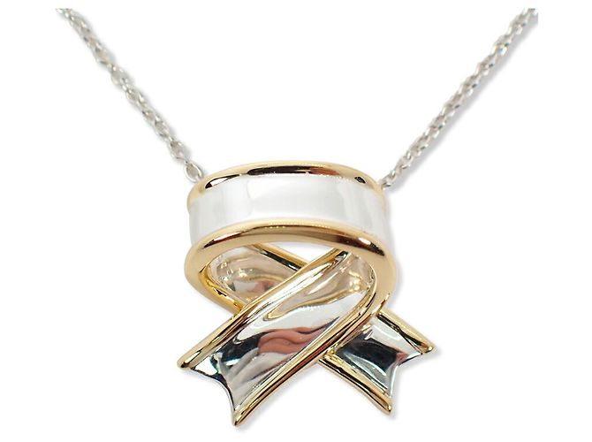 Autre Marque Collana Ribbon Tiffany & Co. 925 750 - vista 2